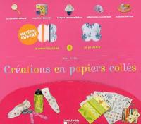 Créations en papiers collés