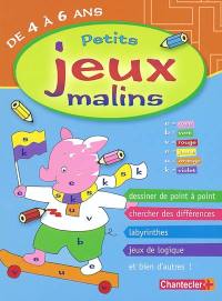 Petits jeux malins, de 4 à 6 ans