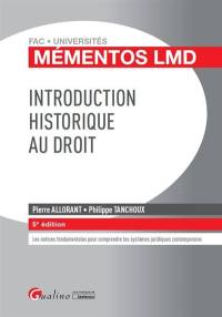 Introduction historique au droit