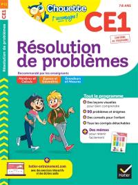 Résolution de problèmes CE1, 7-8 ans : conforme au programme