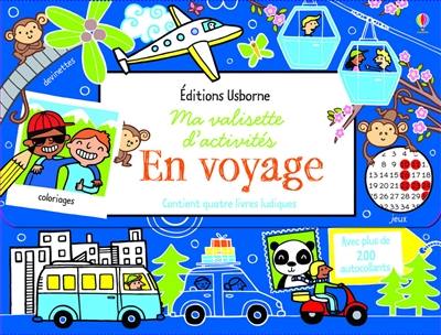 En voyage : ma valisette d'activités