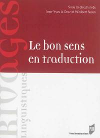 Le bon sens en traduction