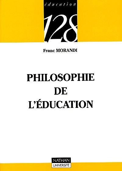 Philosophie de l'éducation