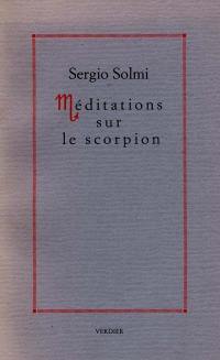 Méditations sur le scorpion