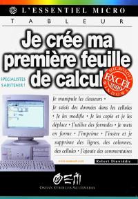 Je crée ma première feuille de calcul avec Excel 2000