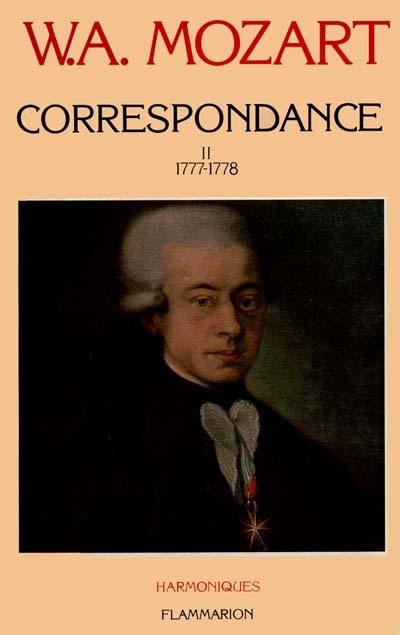 Correspondance. Vol. 2. 1777-1778