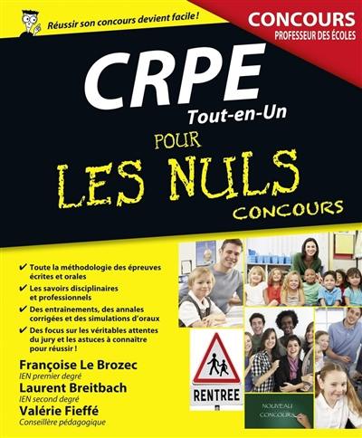 CRPE tout-en-un pour les nuls : concours