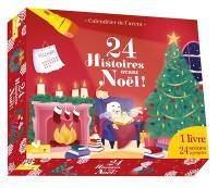 24 histoires avant Noël ! : calendrier de l'Avent : 1 livre, 24 scènes à projeter