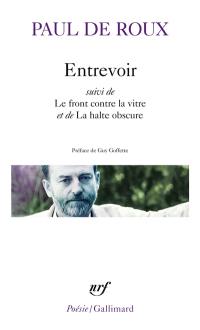 Entrevoir. Le front contre la vitre. La halte obscure