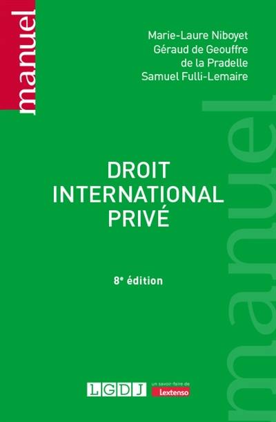 Droit international privé