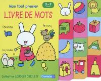 Mon tout premier livre de mots, 2-4 ans