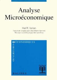 Analyse microéconomique