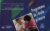 Programmes de l'école primaire