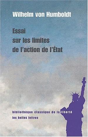 Essai sur les limites de l'action de l'Etat