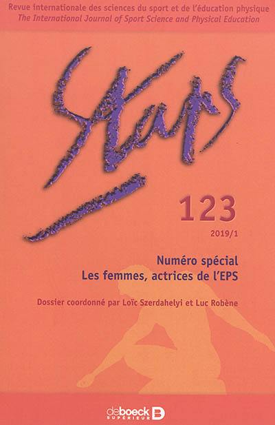 Staps, n° 123. Les femmes, actrices de l'EPS. Women, actors in physical education