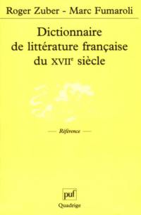 Dictionnaire de littérature française du XVIIe siècle