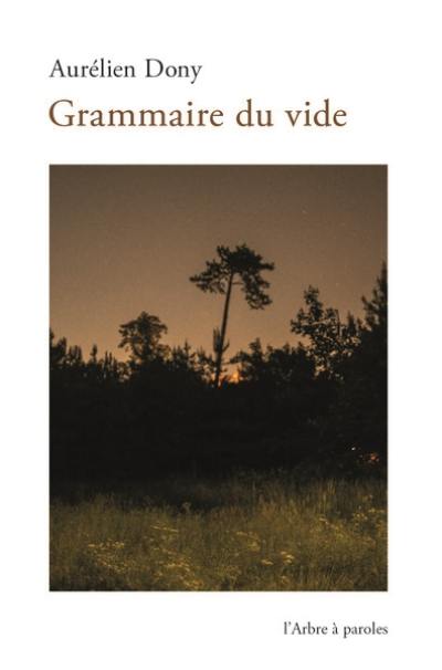 Grammaire du vide