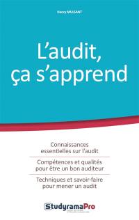 L'audit, ça s'apprend