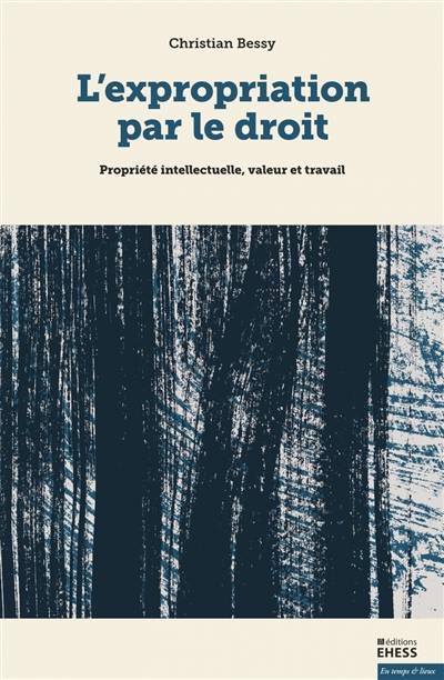 L'expropriation par le droit : propriété intellectuelle, valeur et travail