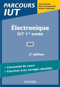 Electronique IUT 1re année : GEII