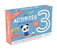 Les activités de mes 3 ans