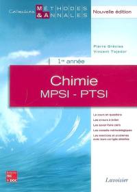 Chimie, 1re année MPSI-PTSI