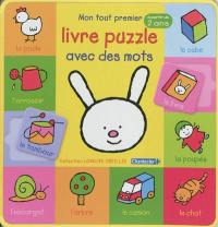 Mon tout premier livre puzzle avec des mots