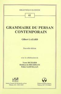 Grammaire du persan contemporain