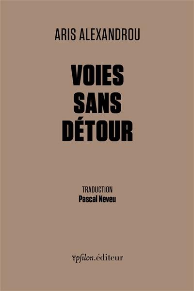 Voies sans détour : 1959