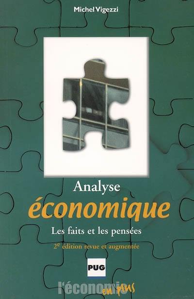 Analyse économique : les faits et les pensées