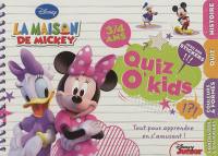 La maison de Mickey, quiz o'kids, 3-4 ans