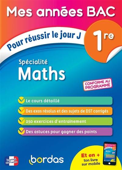 Spécialité maths 1re