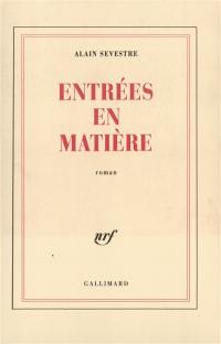 Entrées en matière