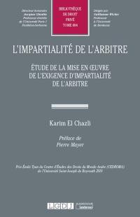 L'impartialité de l'arbitre : étude de la mise en oeuvre de l'exigence d'impartialité de l'arbitre