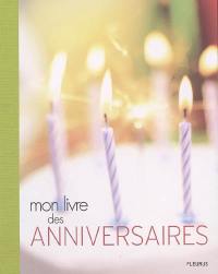 Mon livre des anniversaires