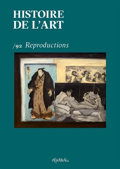 Histoire de l'art, n° 92. Reproductions