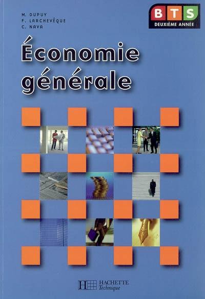 Economie générale BTS deuxième année