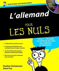 L'allemand pour les nuls : apprendre l'allemand c'est simple !