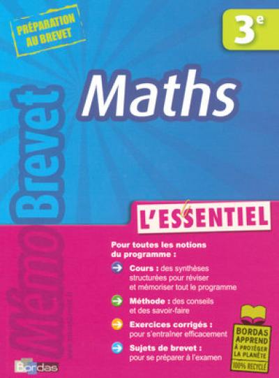 Maths 3e