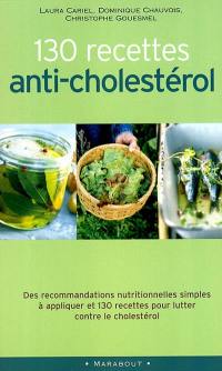 130 recettes anti-cholestérol