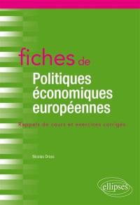 Fiches de politiques économiques européennes