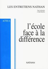 L'école face à la différence