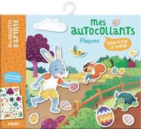 Pâques : mes autocollants Augustin le lapin