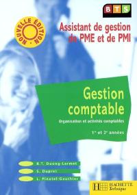 Gestion comptable, BTS assistant de gestion de PME et de PMI : organisation et activités comptables, 1re et 2e années