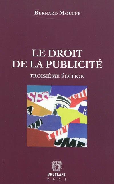 Le droit de la publicité