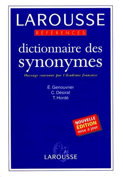 Nouveau dictionnaire des synonymes