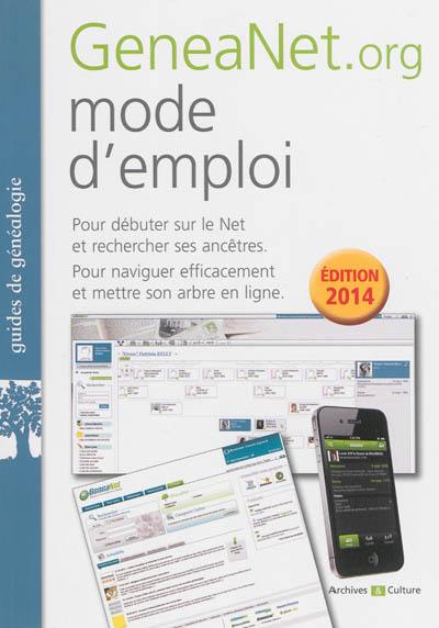 GeneaNet.org mode d'emploi