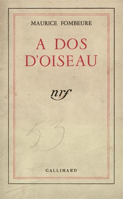 A dos d'oiseau