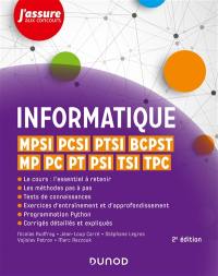 Informatique : MPSI, PCSI, PTSI, BCPST, MP, PC, PT, PSI, TSI, TPC