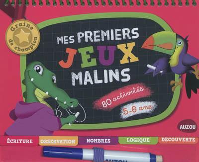 Mes premiers jeux malins, 5-6 ans : 80 activités